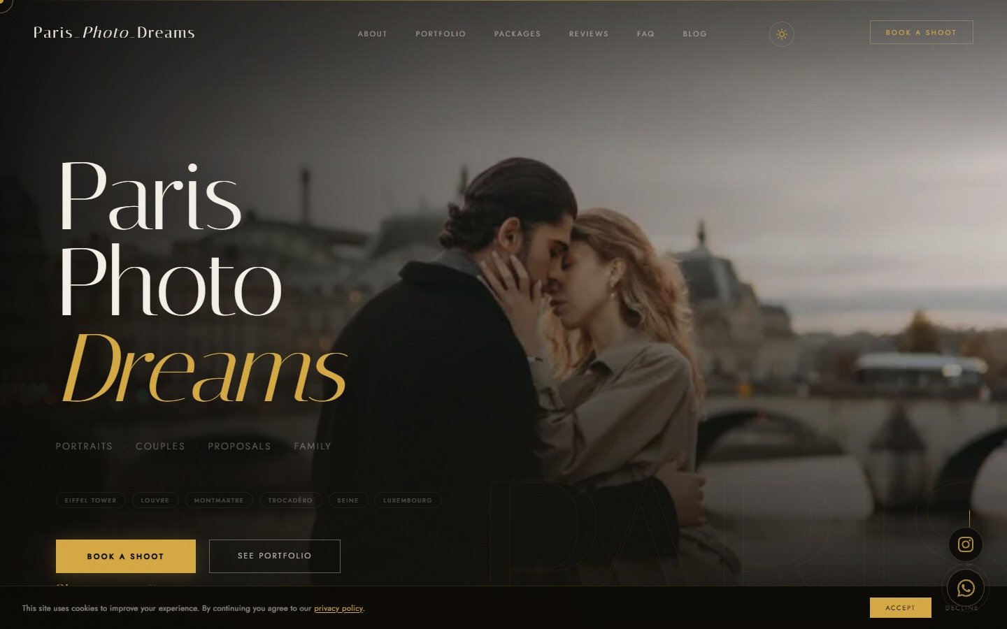 ParisPhotoShot screenshot
